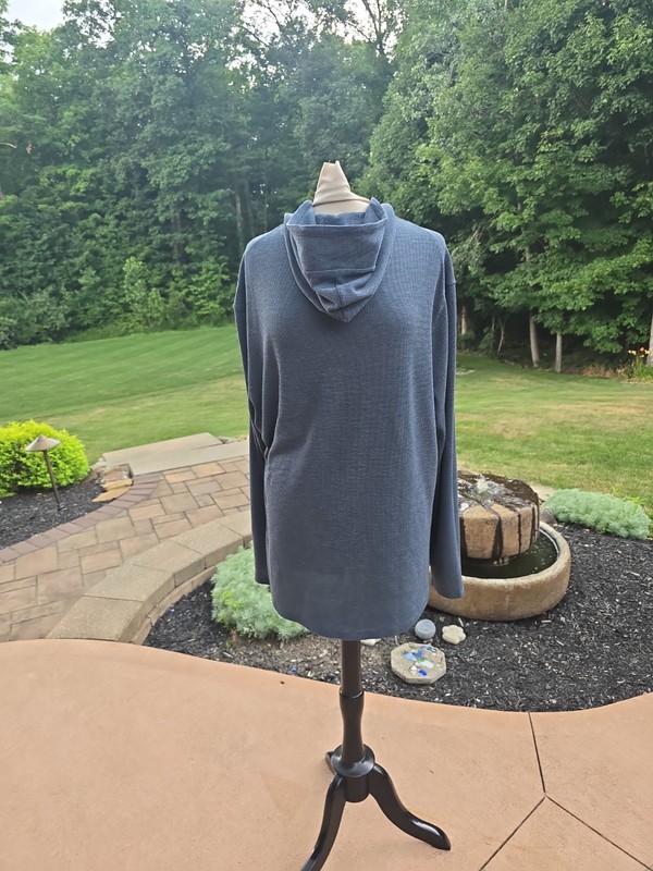 NWT LULULEMON License To Train LS Hoodie Top Men's XXL STLB Steel Blue gallery