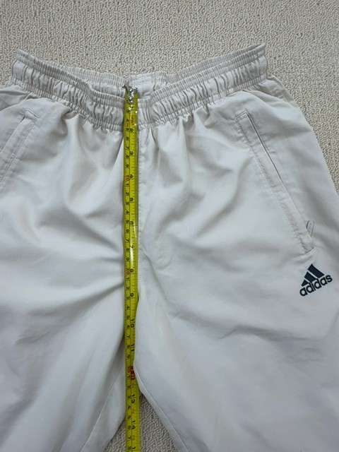 Adidas Track Pants White XS Drawstring Unisex Casual NWT gallery
