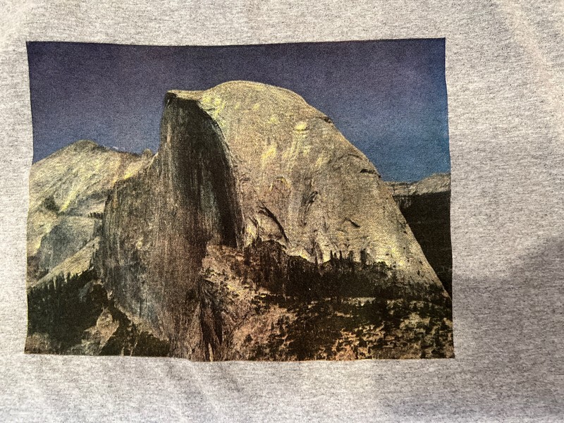 Gildan “Atta Boy” Mountain Ledge Rock Gray T-shirt Short Sleeves Mens 3XL gallery