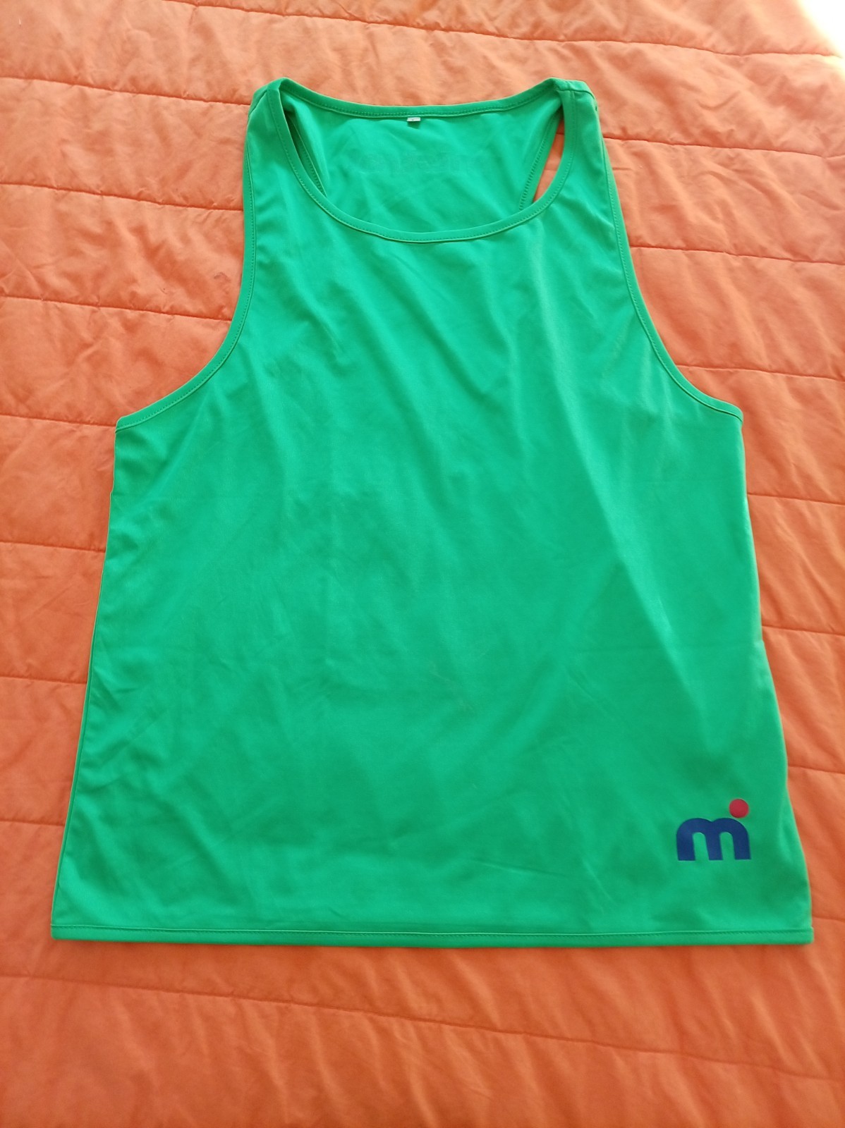 Mistral Bright Green Beach Volleyball Sports Tank Top Size L gallery