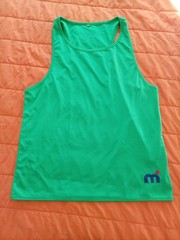 Mistral Bright Green Beach Volleyball Sports Tank Top Size L