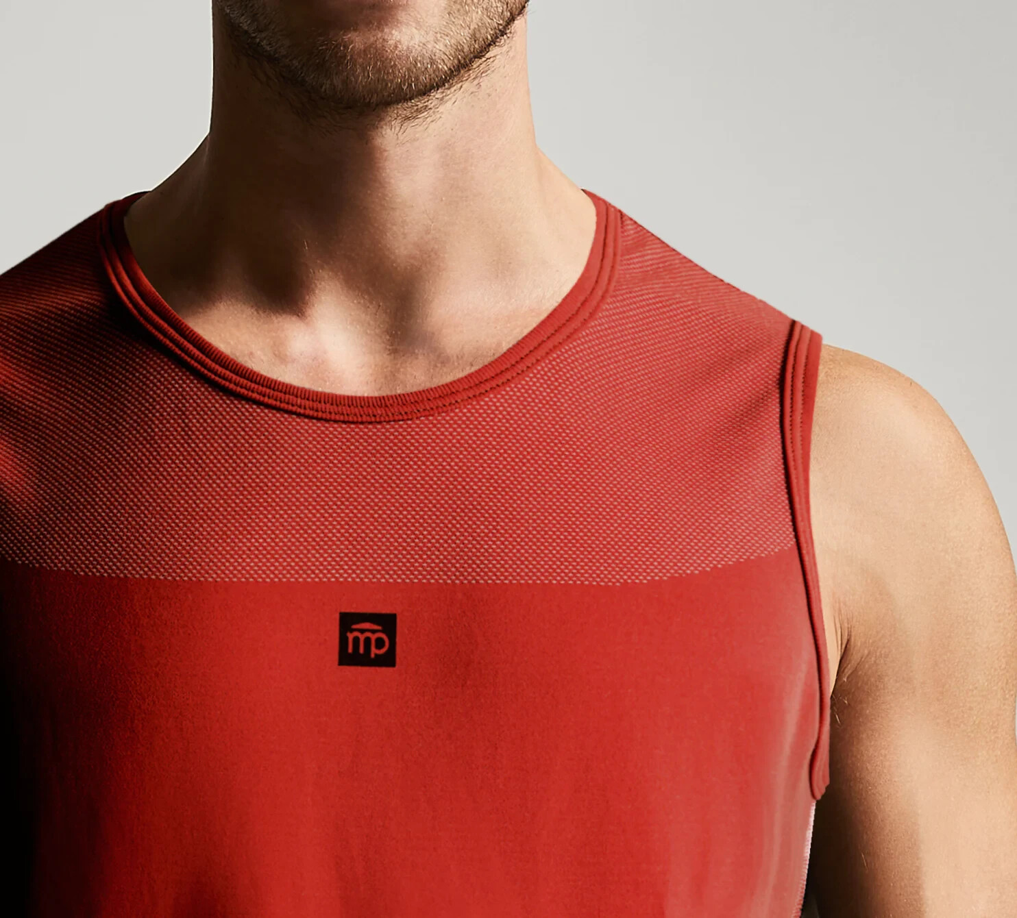 ATHLETIC COMFORT POMPEA RUST TANK TOP - L - ANATOMIC NO STRESS BRICK gallery