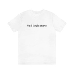Bella & Canvas Short Sleeve Tee “Thoughts” w
