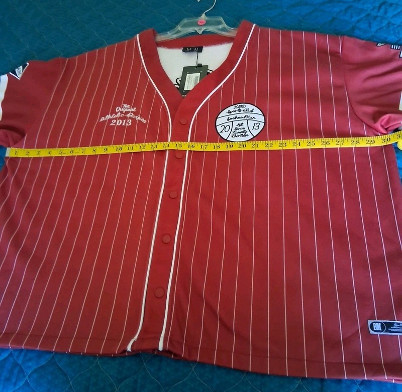Boohoo Man Sports Club Baseball Athletics Gym Class Jersey #22 Size 3XL NWT gallery
