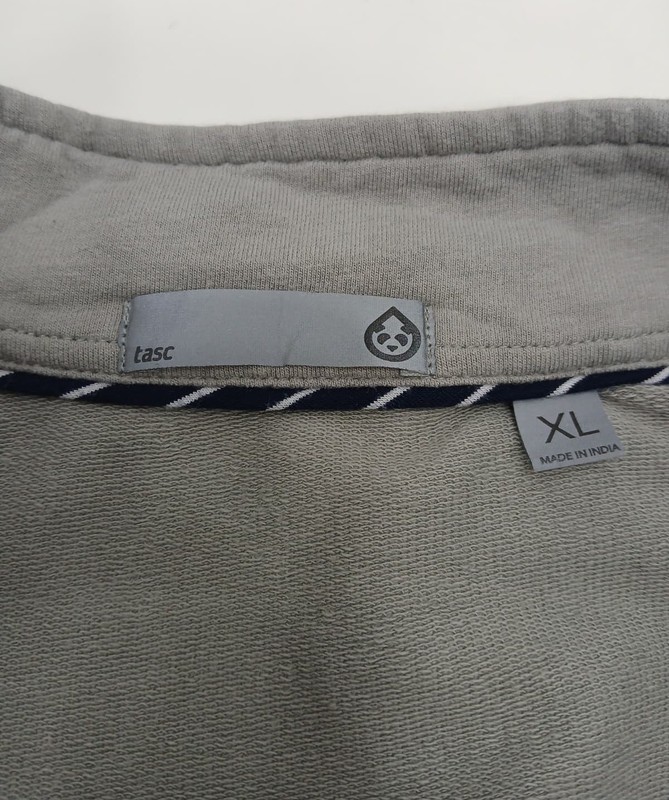 Tasc Performance Pullover Quarter Zip Bamboo Blend Gray Mens Size XL gallery