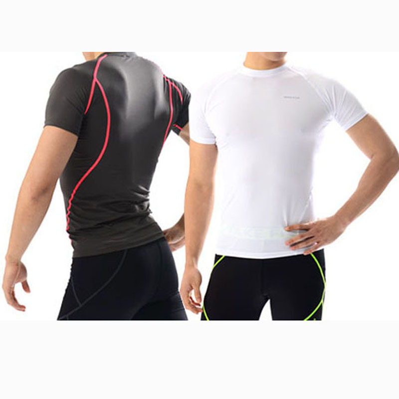 Take Five Mens Skin Tight Compression Base Layer Running Shirt S~2XL Red NT057 gallery