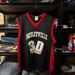 VTG ProSphere WWF DUDLEYVILLE 3D Fashion Basketball DUDLEY BOYS Jersey – Large