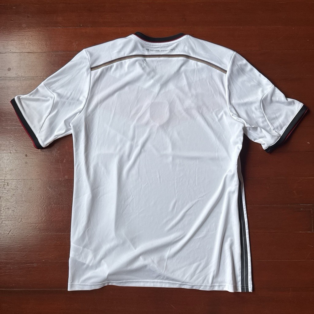 Germany 2014 FIFA World Cup Jersey White Men’s Size XL Gold Badge gallery