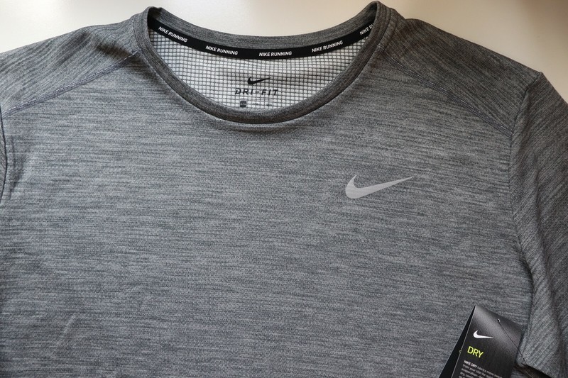 NIKE DRI FIT PACER RUNNING LONG SLEEVE CREW TOP IRON GREY BV4753-068 MEN 2XL gallery