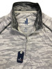 NWT JOHNNIE-O $128 HELIX PERFORMANCE 1/4 ZIP PULLOVER IN SEAL SZ M MEDIUM gallery