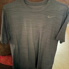 Nike Men’s Dri-FIT Miler Short Sleeve Running T-Shirt Smoke Grey
