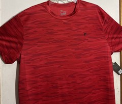 Old Navy Red Go Dry Active Shirt Short Sleeves Lightweight Size XXL NWT