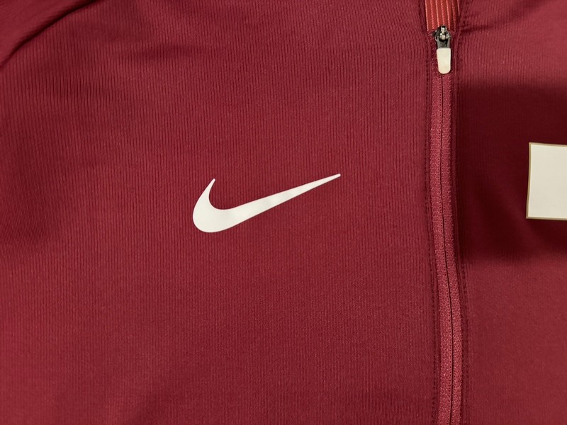 New 3XL Nike Pro Elite Qatar Drill Top 1/4 Zip Maroon Track & Field USA Made Men gallery
