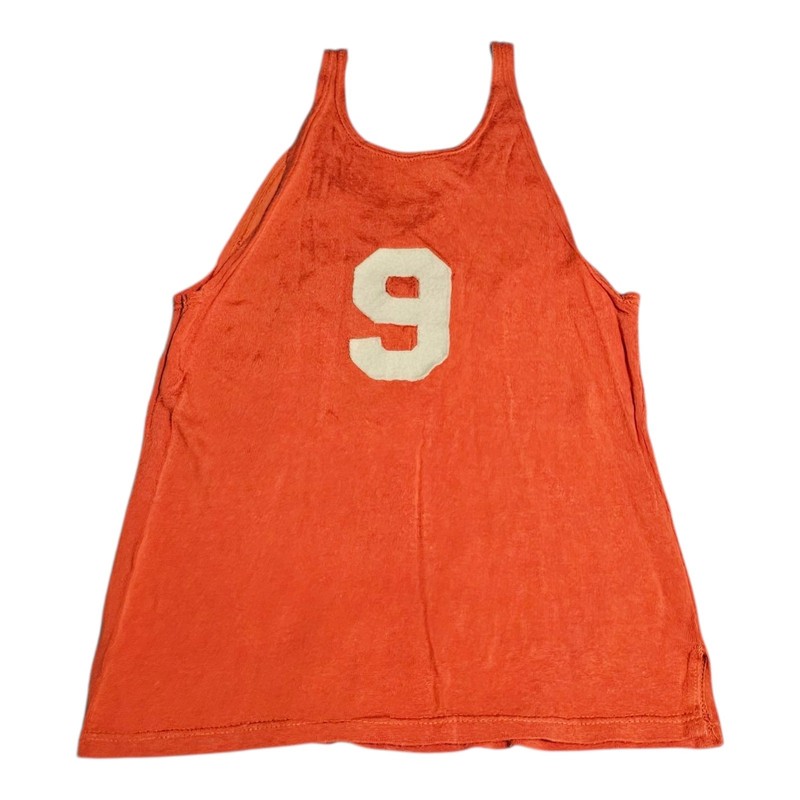 Vtg Marshall Gamemaster FORD Basketball Jersey 50s/60s Sz 42 Orange Tank Top gallery