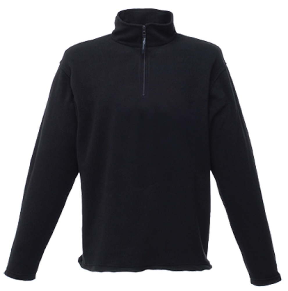 Regatta BLACK or NAVY DARK BLUE Overhead Half Zip Neck Pullover Fleece S - XXXL gallery