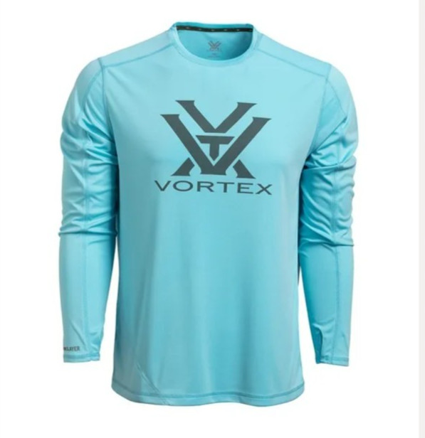 NWT Vortex Optics Sun Slayer Mens Long Sleeve Shirt SZ Small Blue UPF 50 Outdoor gallery