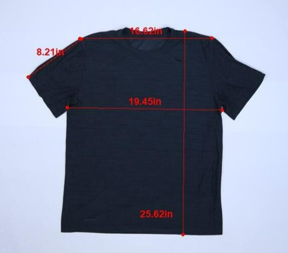 Nike Mens Heathered Black Gray Short Sleeve Dri-Fit Breathe Training T-Shirt M gallery