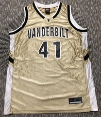 Vintage Nike Vanderbilt Basketball Jersey UFCW Union Made in USA XL Rare #41