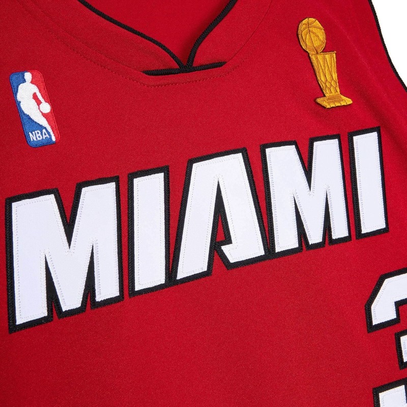 MITCHELL & NESS NBA ALTERNATE FINALS JERSEY MIAMI HEAT 2005 DWYANE WADE gallery