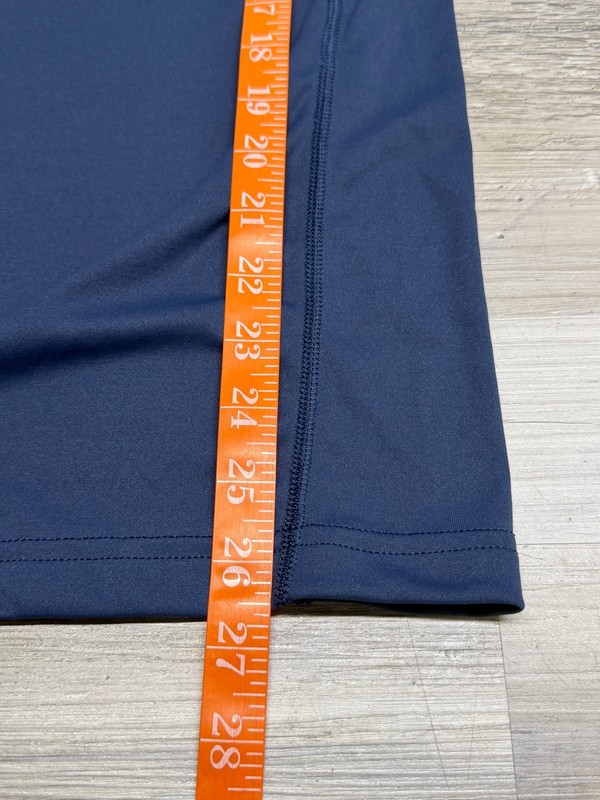Origin USA Made Short Sleeve Performance Tee Navy Cooling Tech Crew Neck Mens M gallery