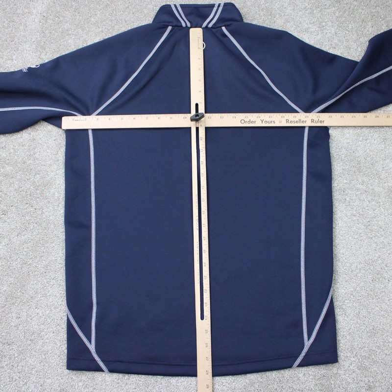 Sunice Sweatshirt Mens Medium Blue Allendale Stretch 1/4 Zip Golf L/S Pullover gallery
