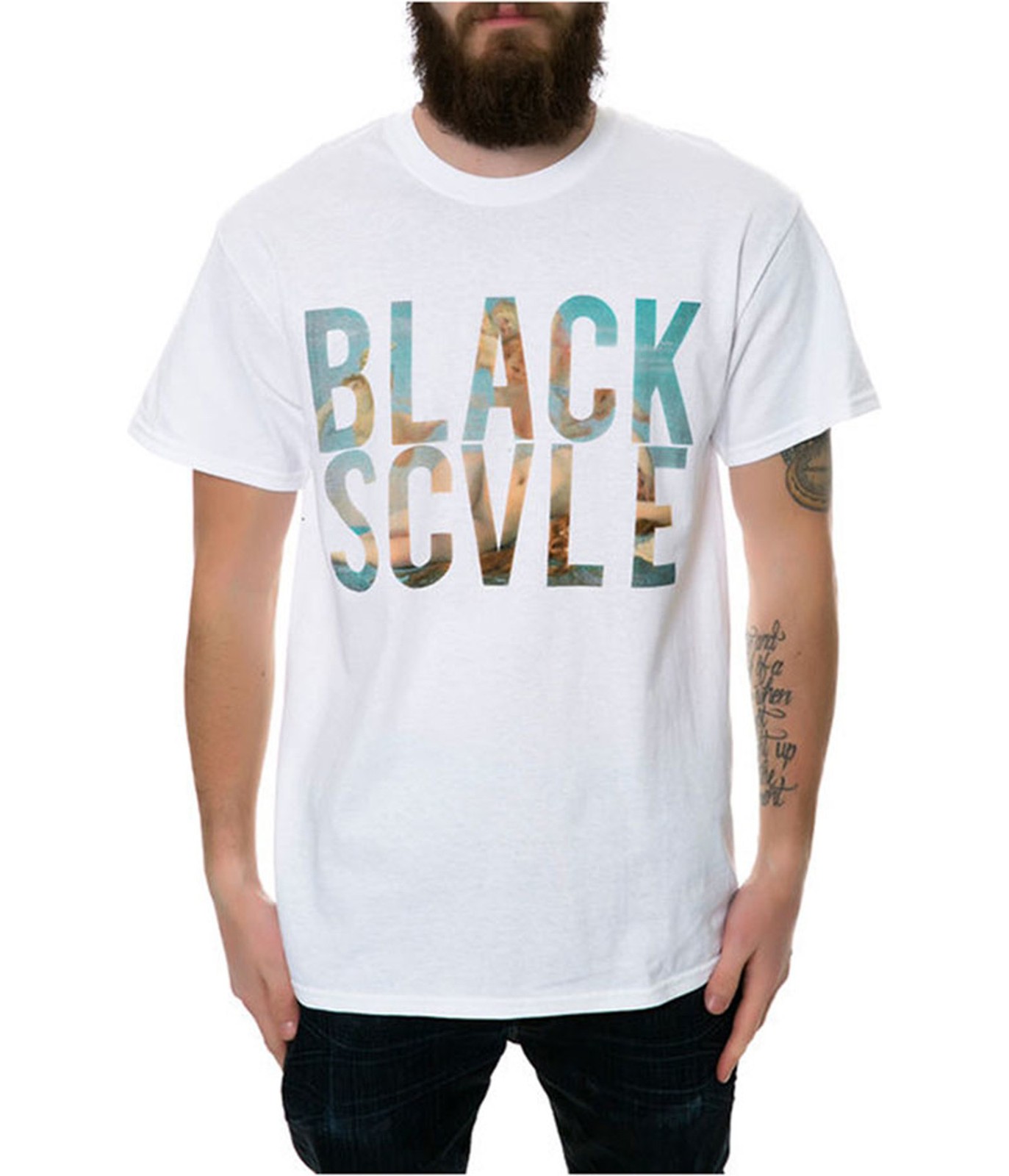 Black Scale Mens The Mi Amor Graphic T-Shirt gallery
