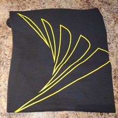 Sprint Cellular Wing Logo Men’s Medium M Ringer Black T-Shirt Euc Technology