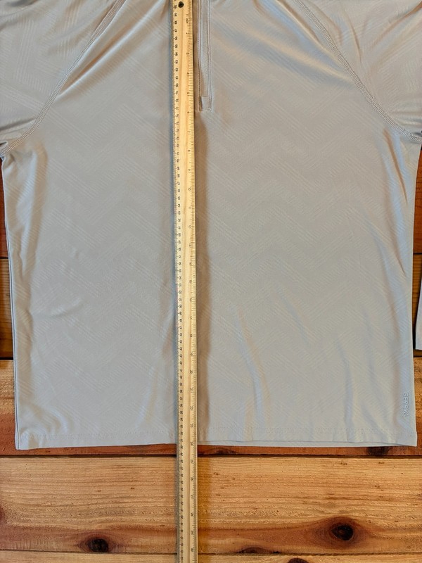 Gerry Quarter Zip Pullover Large Beige Performance Stretch Golf Hiking Trail gallery