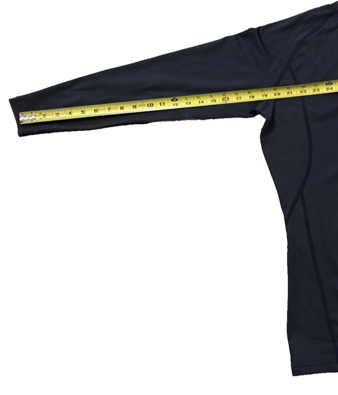 TESLA Active Wear Pullover Jersey Top M Hyper-Dri Dark Gray Long Slv Teslagear gallery