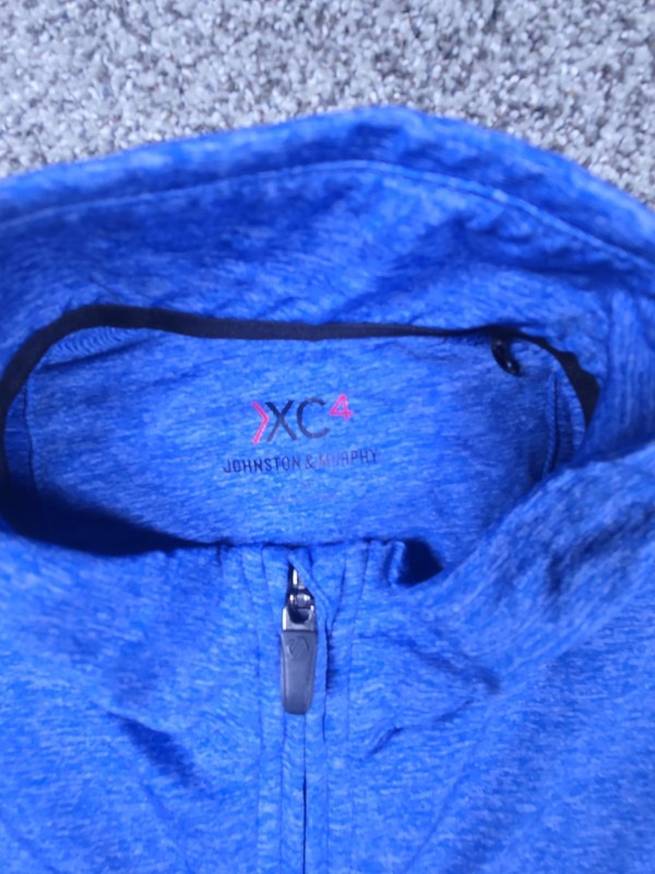 Johnston Murphy XC4 Pullover Mens Medium 1/4 Zip Casual Pullover Active. gallery