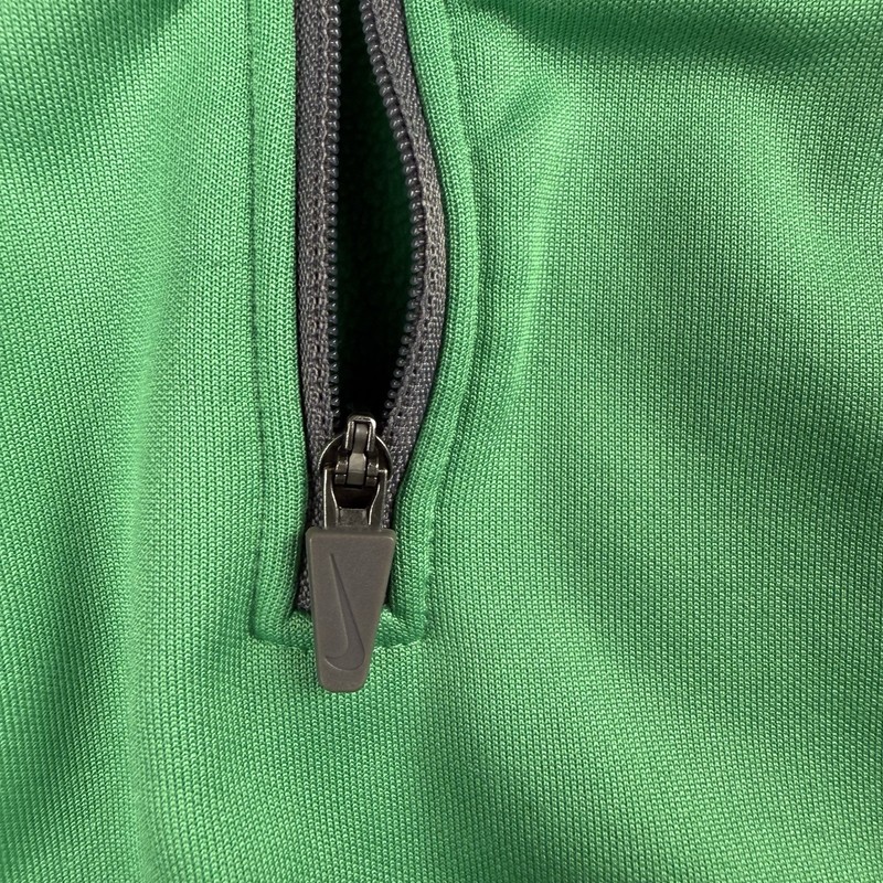 Nike Golf Tour Performance Pullover Mens M Therma-FIT 1/4 Zip Green Fleece Swt gallery