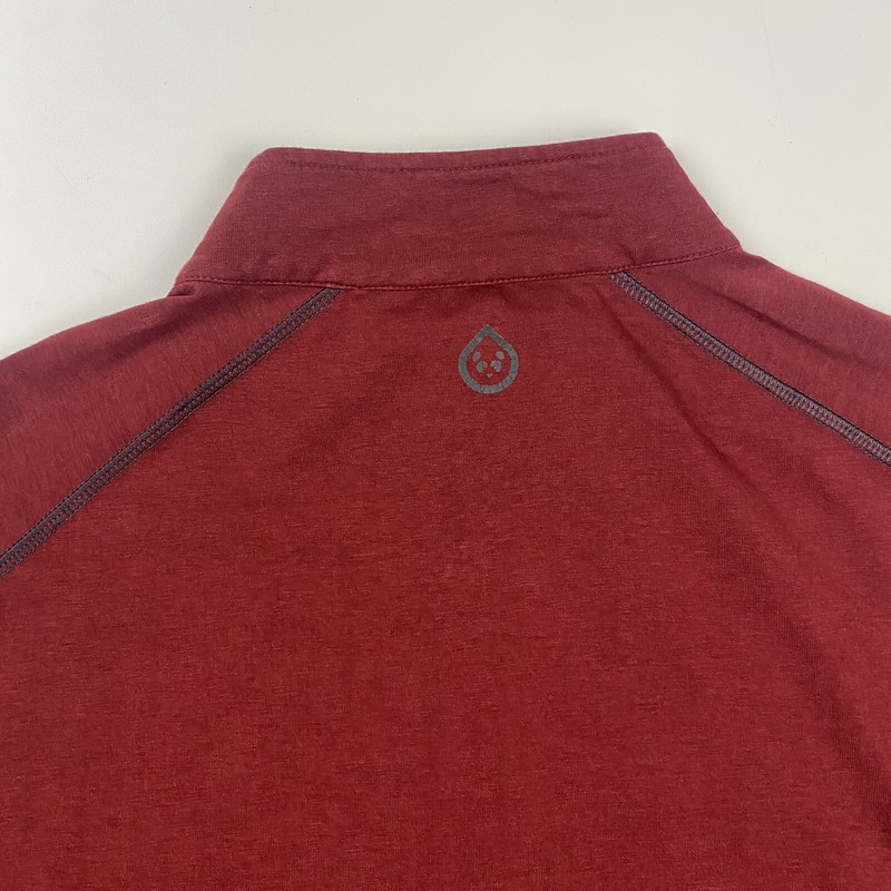 Tasc Mens Bamboo Performance Technology Long Sleeve 1/4 Zip Pullover Size Medium gallery