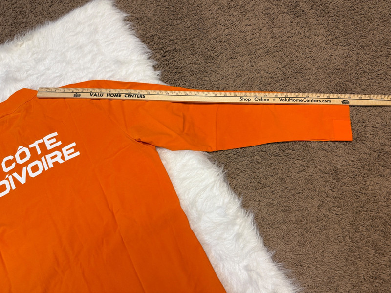 Nike Pro Elite Cote Divoire Ivory Coast Orange Size Large Jacket CI8712-812 gallery