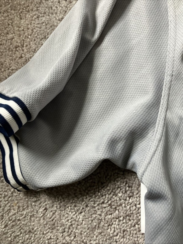 DELF New York #2 Dark Blue/Lite Blue Accents Baseball Style Jersey Shirt 3X gallery