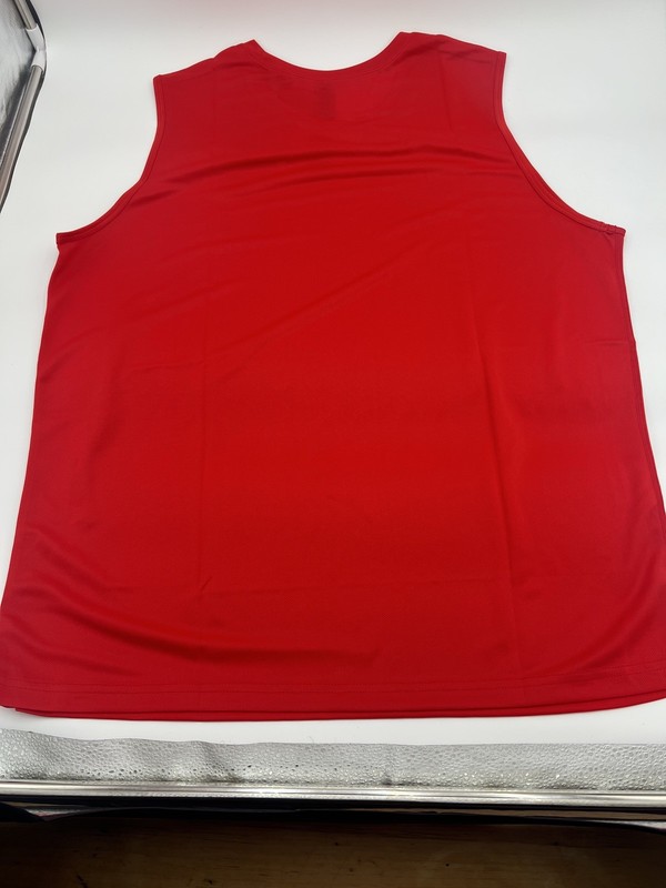 Haimont Mens XL Red Sleeveless Workout Athletic Shirt NWT, Multiple Available gallery