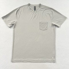 Vuori Men Vapor Heather Gray Tradewind Performance Tee Short Sleeve Shirt L