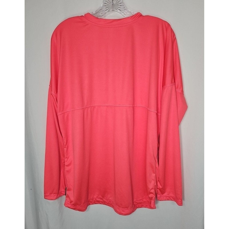 Spirit Jersey Adult Pink Long Sleeve Rashguard Shirt Lot of 2 Size Large - NWOT gallery
