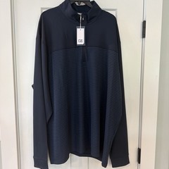 Cutter & Buck Quarter-Zip Pullover NWT XXXL Golf Bacardi Patch