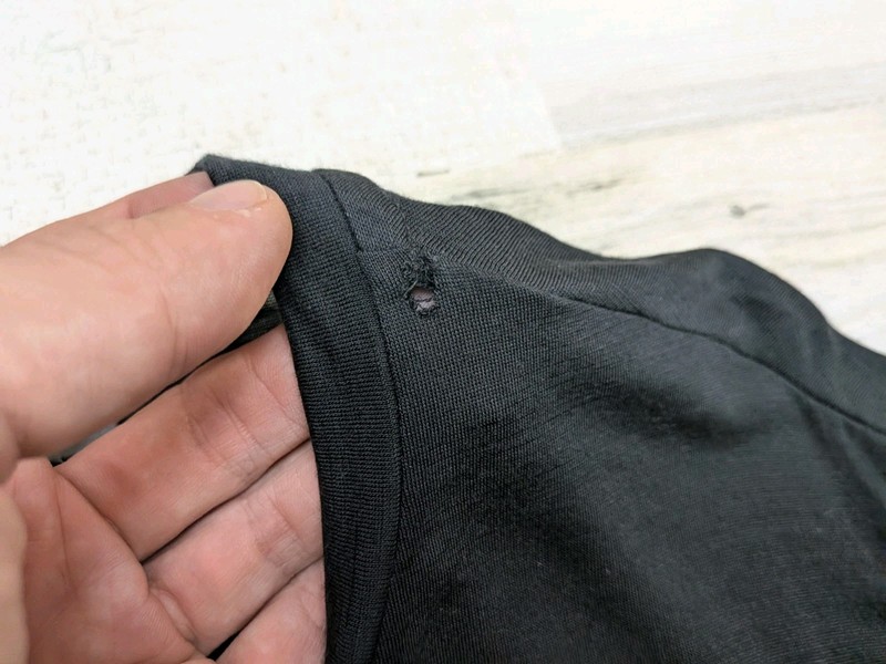 Icebreaker Shirt Mens Large Cool-Lite Black Merino Wool Blend gallery