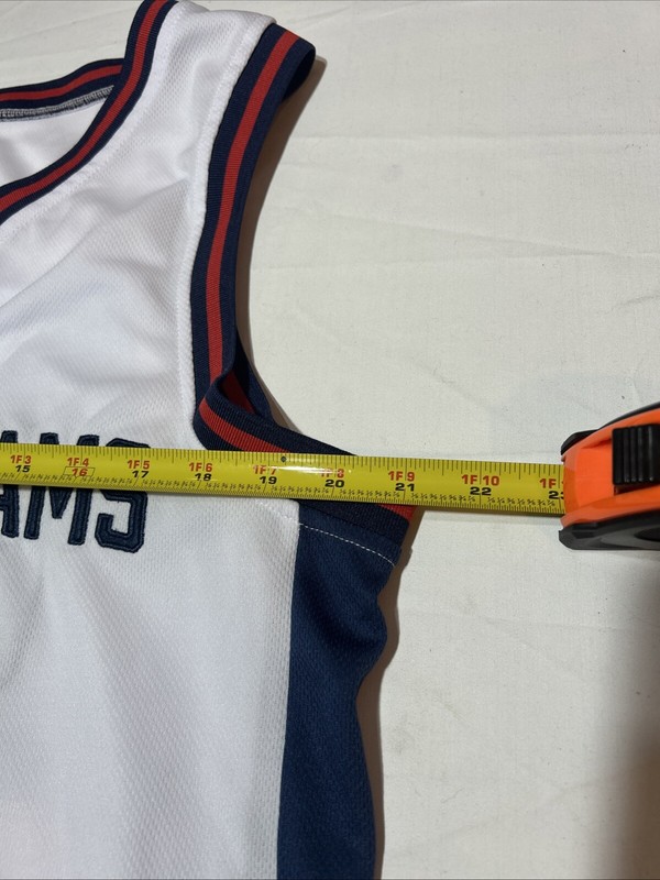 Samuel Adams Jersey Fits Medium Tagged Lg Beer Basketball #84 Embroidered Stitch gallery