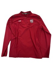 Never worn Under Armour Men’s XL Red South Carolina Gamecocks 1/4 Zip Pullover