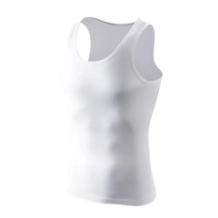 2026 NEW Four Seasons Men Pure Vest Youth Fit Sports Fitness Middle-aged Casual