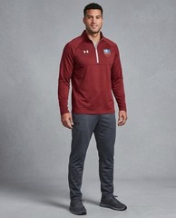 Under Armour American Sports Network Men’s 2XL 1/4 Zip Pullover Jacket Maroon
