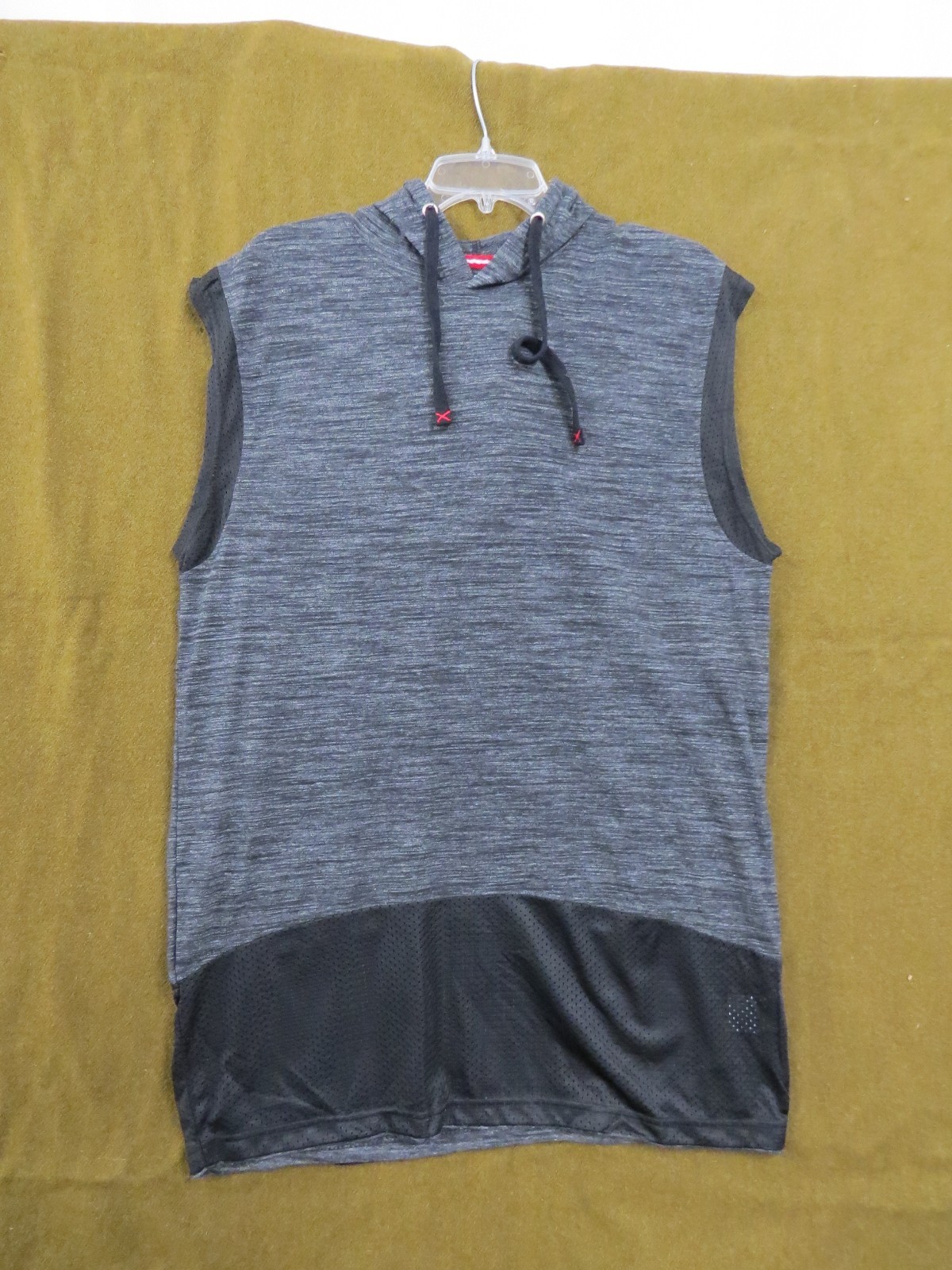 Men’s One Resolution Clothing Pullover Hooded Vest - Carbon Black XL NWT gallery
