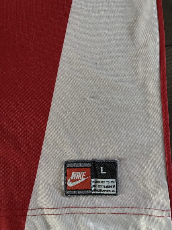 Vintage 90s Nike Sportswear Soccer Football Jersey Mens Size Large Made in USA gallery