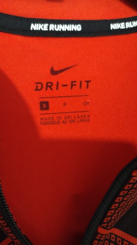 Gorpcore Athletic Track Running Performance Sport Geometric Half Zip Top Nike Sm gallery
