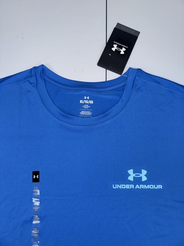 Under Armour UA Vanish Energy T Shirt Men's Blue Short Sleeve 1383973 Pick Size gallery