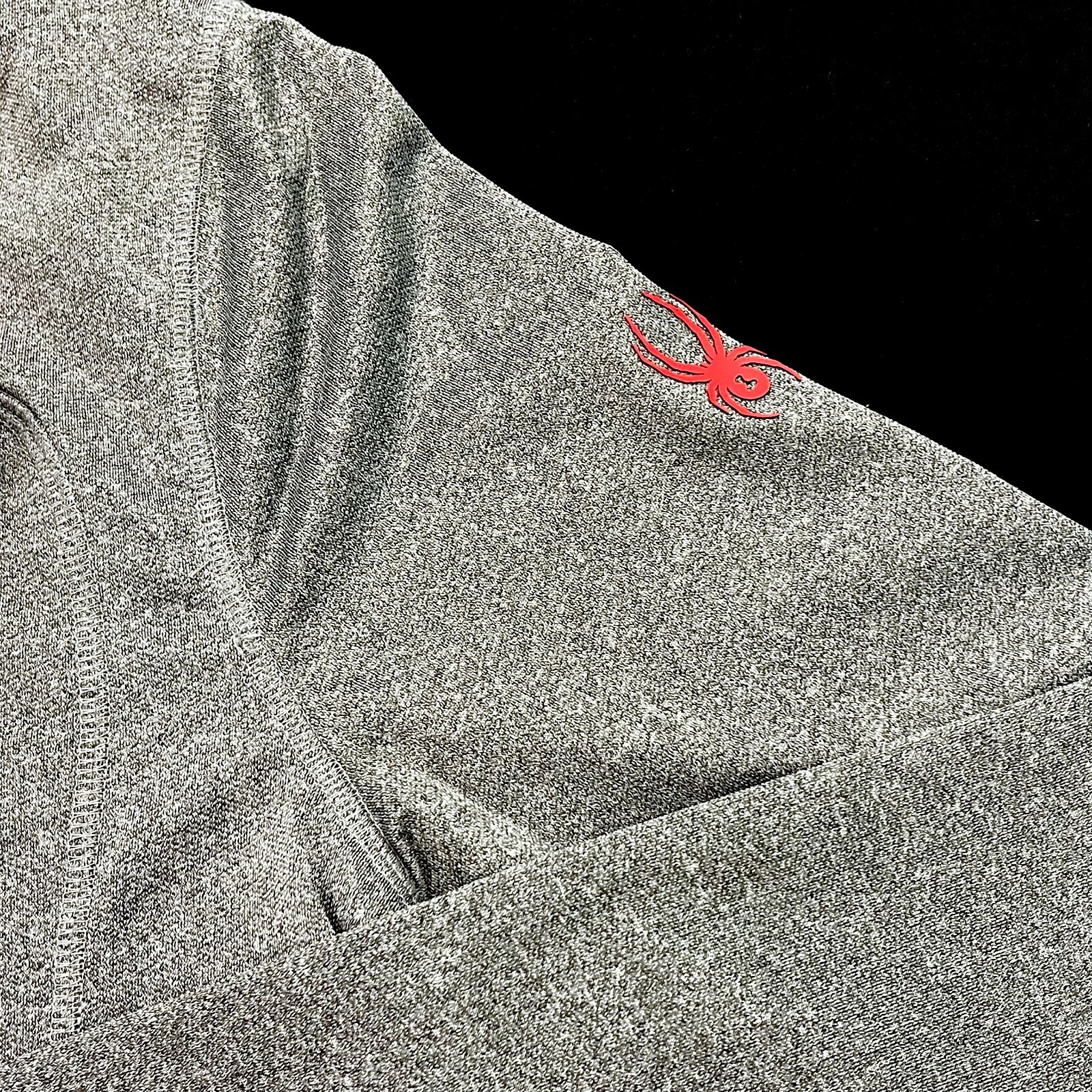 Spyder Active Long Sleeve Quick Dry Stretchable Shirt Hooded Pullover Jacket gallery