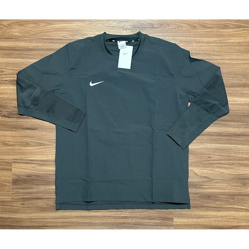 Nike Men's Lightweight Player Pullover Baseball Shirt Grey Sz M (FD4291 086) gallery