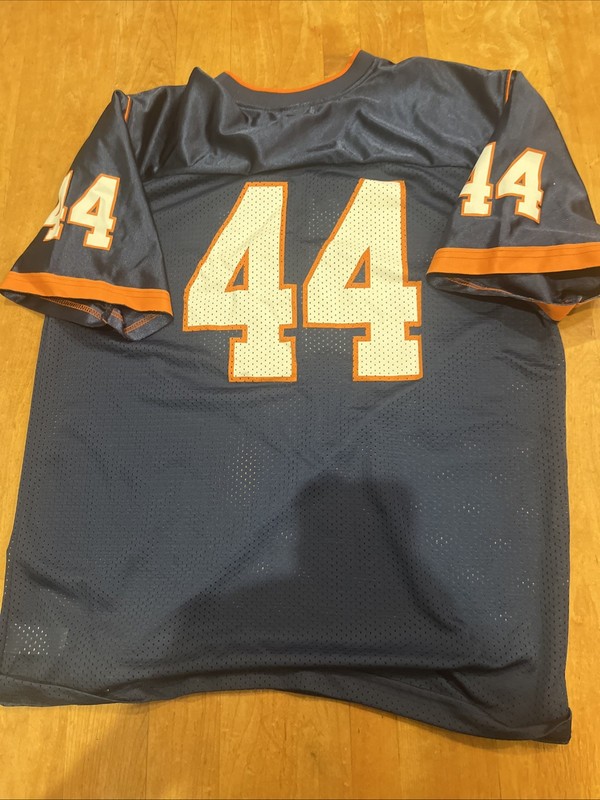 Vintage Nike Team Sports New York Mets #44 Jersey XL Blue Orange gallery